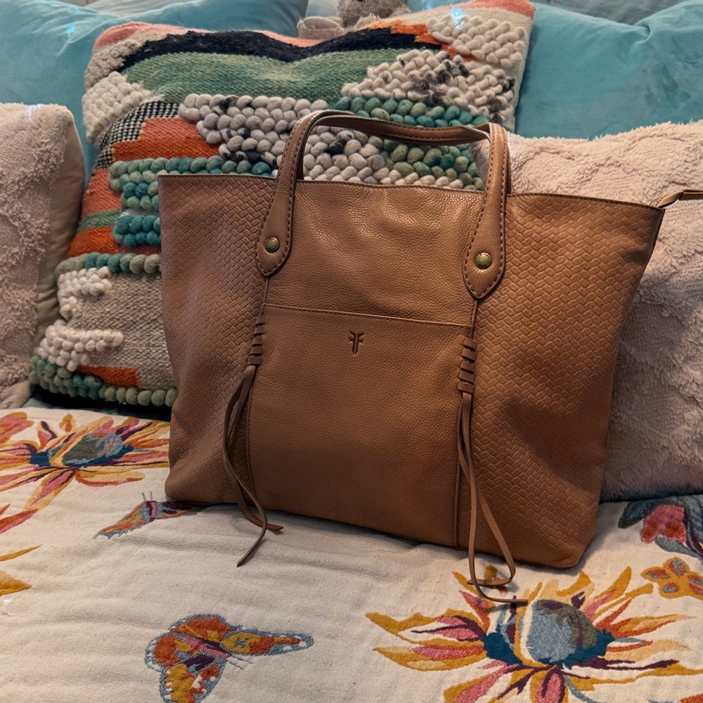 Frye Tan Leather new